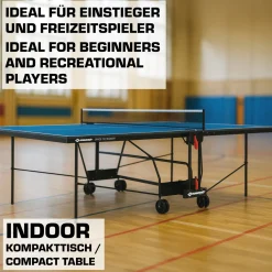 Schildkröt Indoor-Tischtennisplatte|Donic- Indoor-Tischtennisplatte SpaceTec