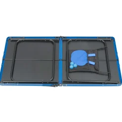 Donic Indoor-Tischtennisplatte|Tischtennisplatte Midi Portable Pro inkl. Zubehör D-230275000