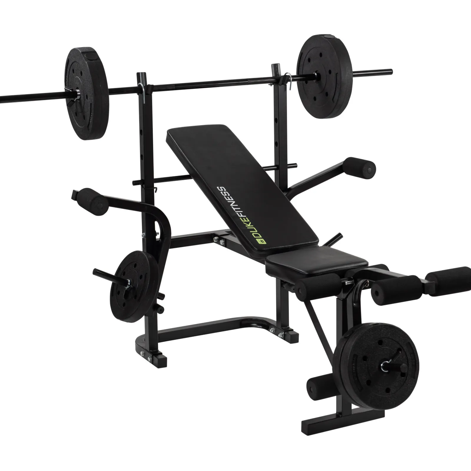 Duke Fitness Hantelbank|Hantelbank Set