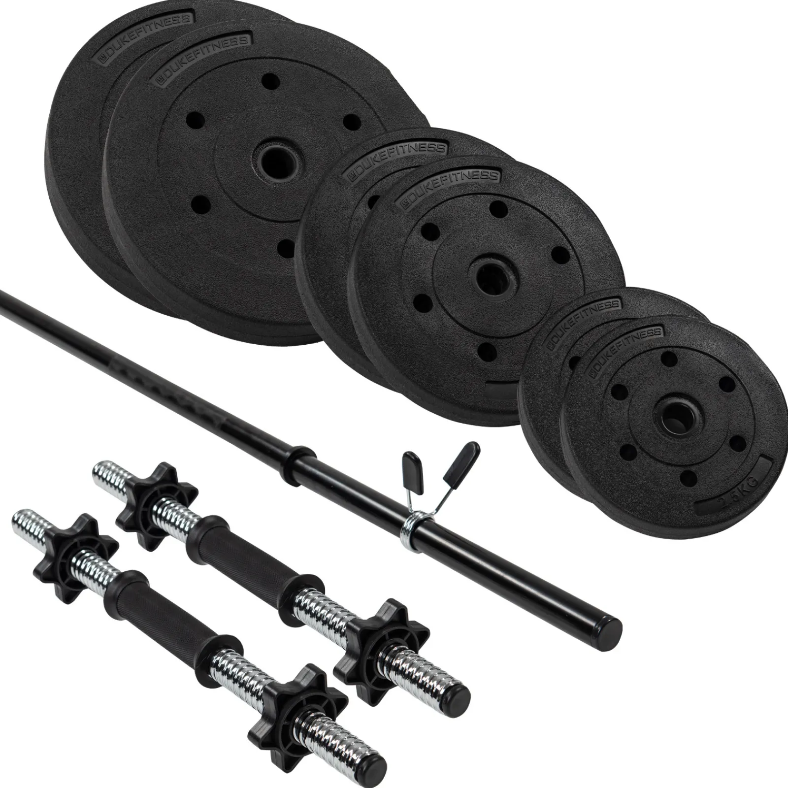 Duke Fitness Hantelbank|Hantelbank Set