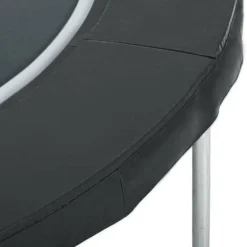Etan Trampolin|Gartentrampolin Premium Gold inkl. Sicherheitsnetz grau