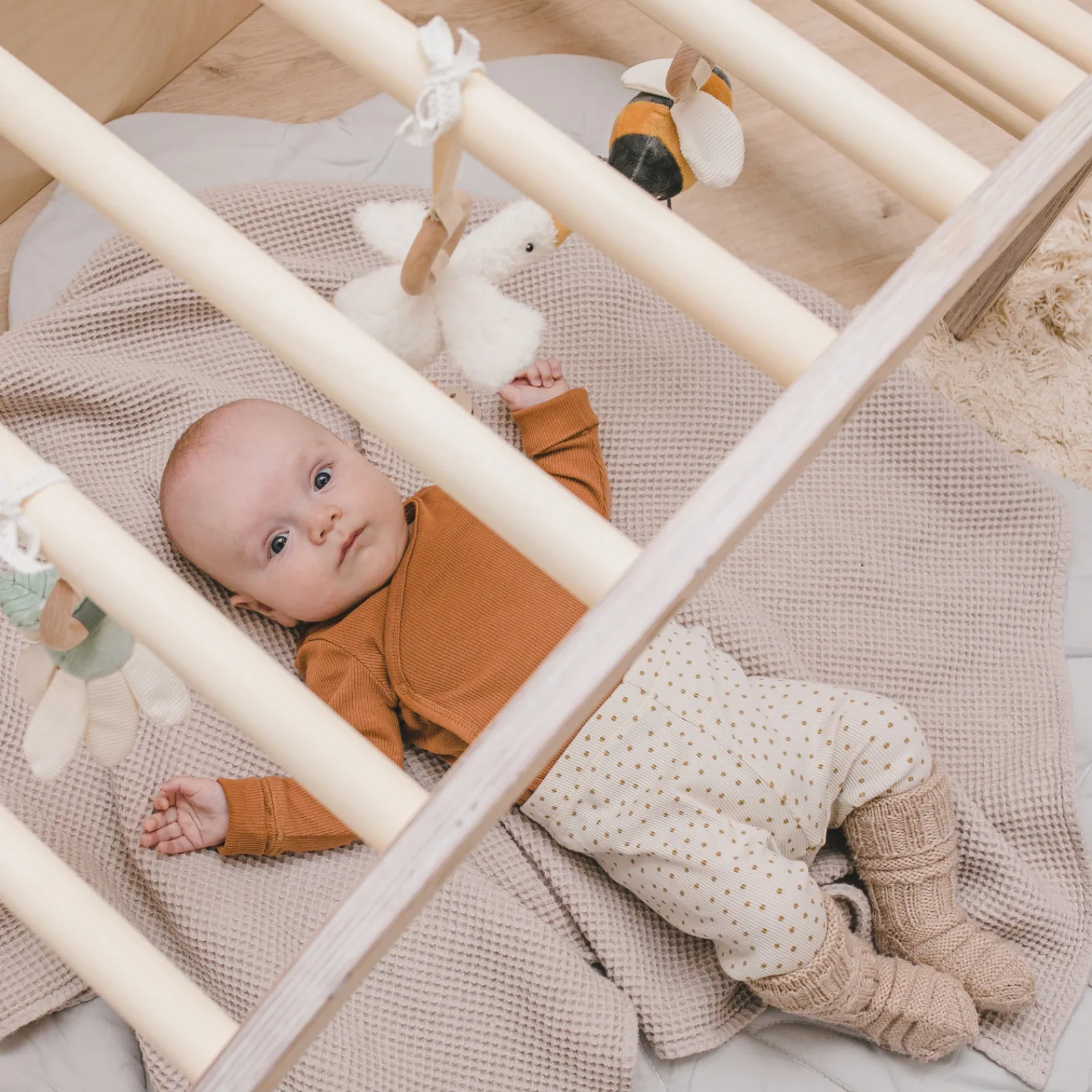 FitWood Outdoor-Spielgeräte|LUOTO Kletterbogen Beige