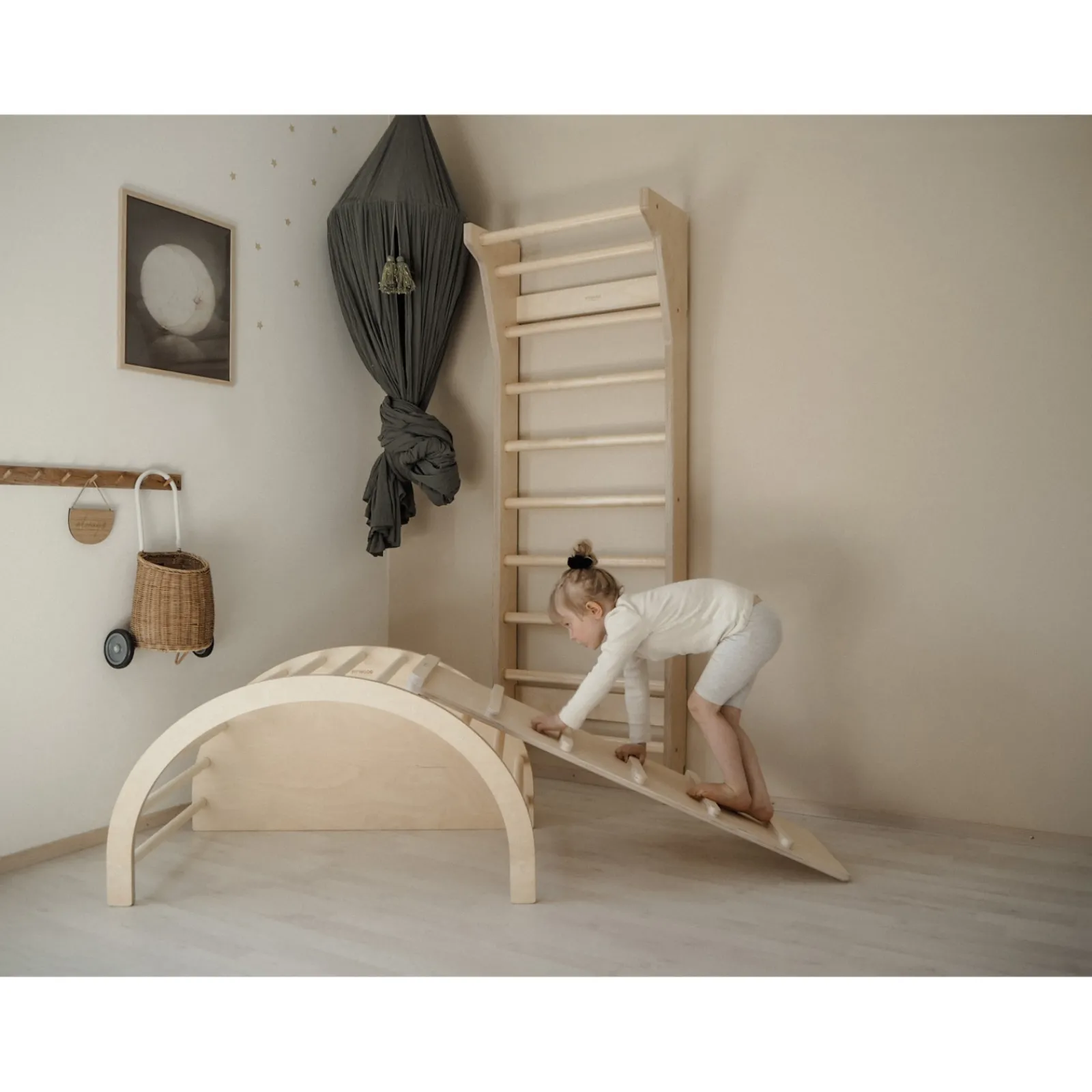FitWood Outdoor-Spielgeräte|TUOHI Rutschrampe Beige