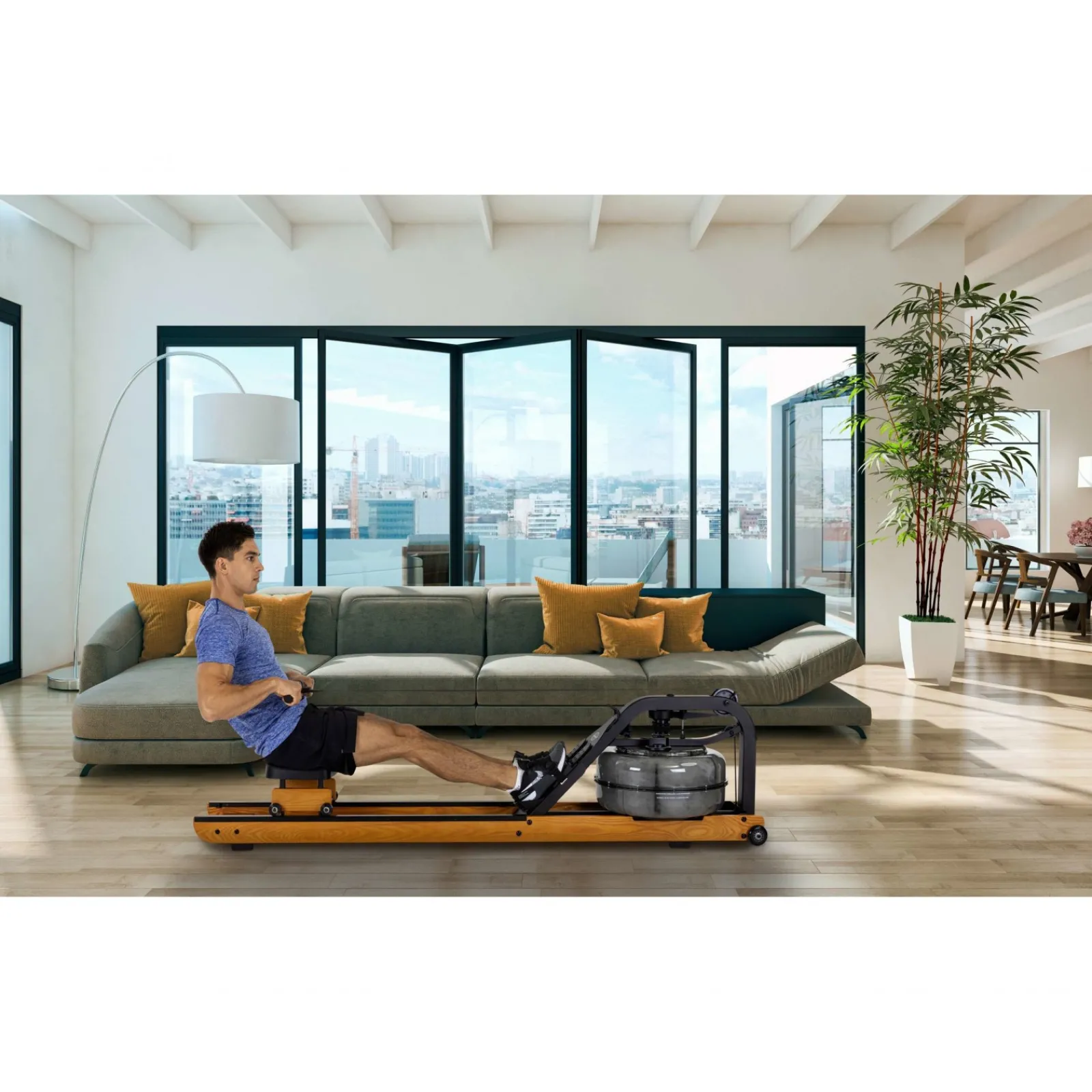 Fluid Rower Rudergerät|Rudergerät Apollo Plus