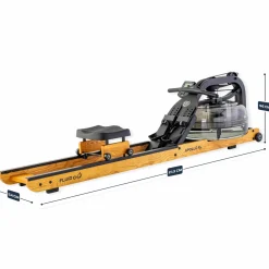 Fluid Rower Rudergerät|Rudergerät Apollo XL Buche
