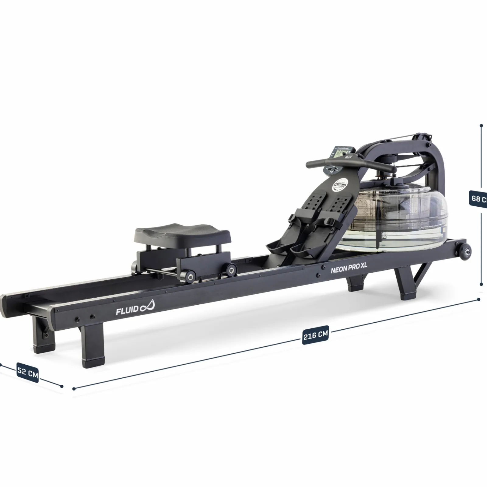 Fluid Rower Rudergerät|Rudergerät Neon Pro XL