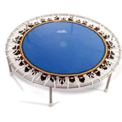 Heymans Trimilin Fitnesstrampolin|Heymans Trampolin Trimilin Vario 120-35 Plus blaue Matte