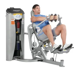 Hoist Kraftstation|Studio-Kraftgeräte|Fitness Kraftstation Pec Fly RS Platinum-Rahmen dunkelgrau