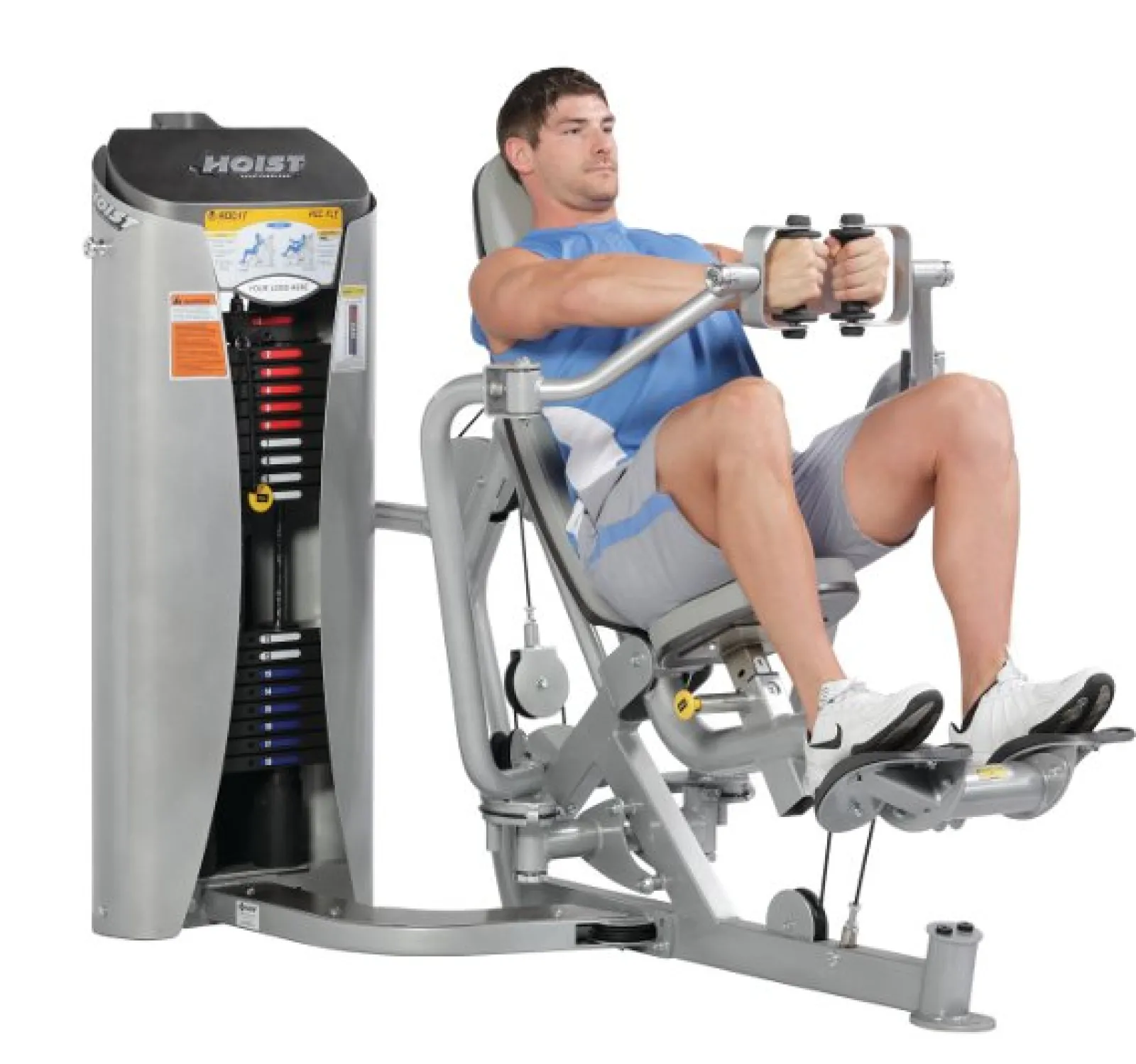 Hoist Kraftstation|Studio-Kraftgeräte|Fitness Kraftstation Pec Fly RS Platinum-Rahmen dunkelgrau