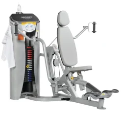 Hoist Kraftstation|Studio-Kraftgeräte|Fitness Kraftstation Pec Fly RS Platinum-Rahmen dunkelgrau