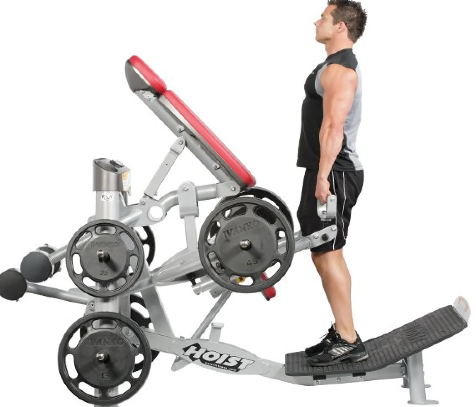 Hoist Kraftstation|Studio-Kraftgeräte|Fitness Squat Rack Hack Squat RPL (Ausstellungsstück) Platinum-Rahmen