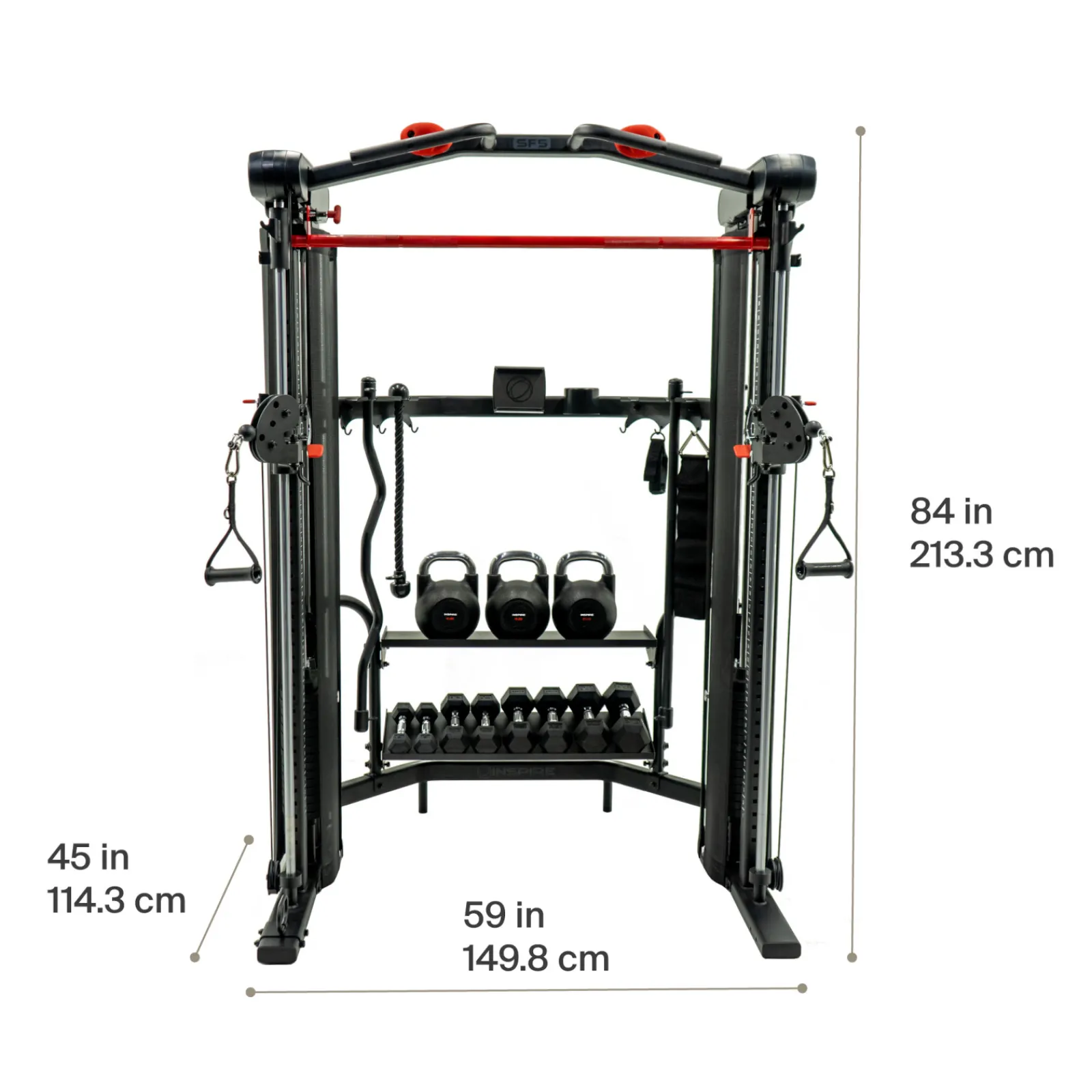 Inspire Kraftstation|Kabelzugstation|Kabelzugstation SF5.1 Functional Trainer