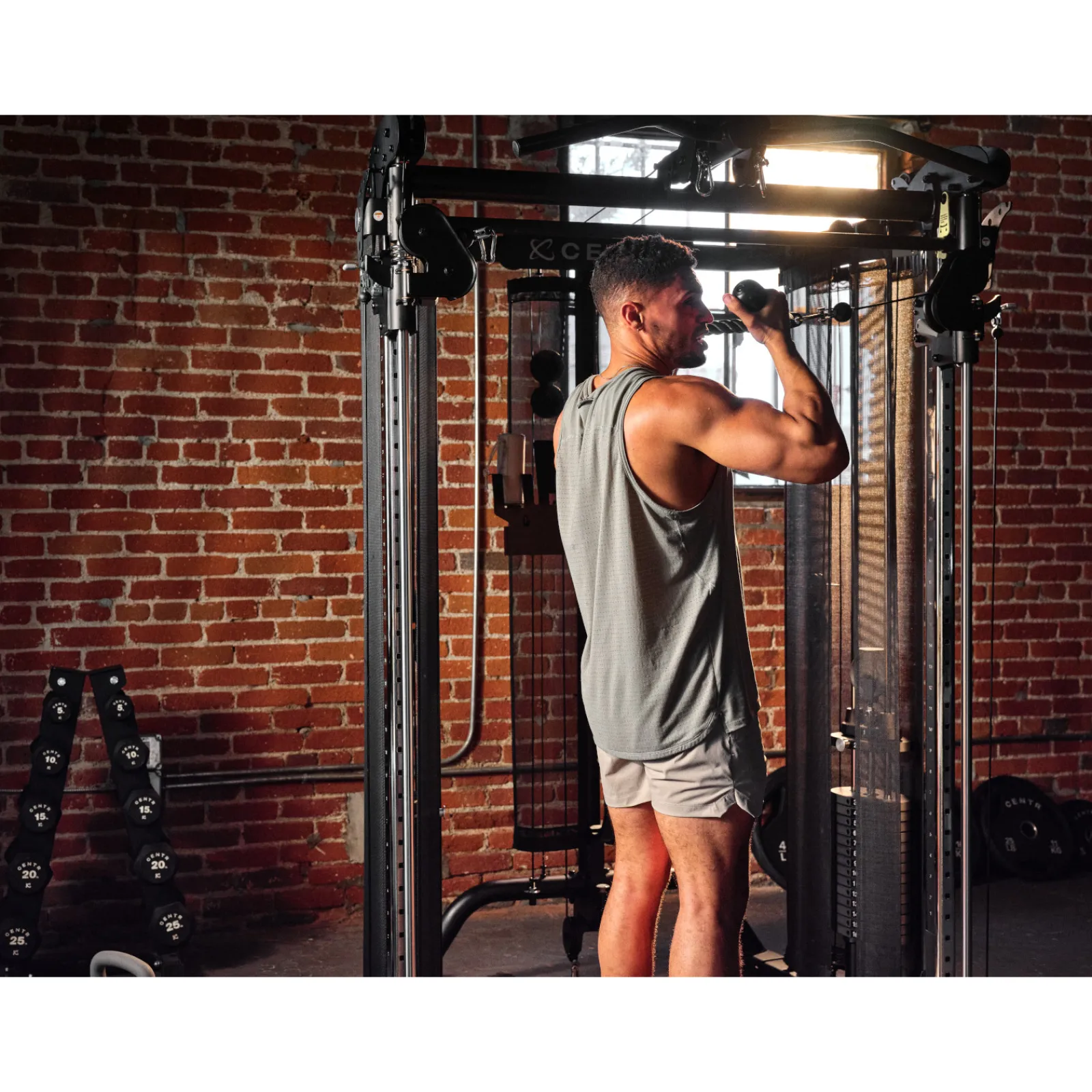 Inspire Kraftstation|Kabelzugstation|Kraftstation SF6 Smith Functional Trainer inkl. Standard-Zubehör