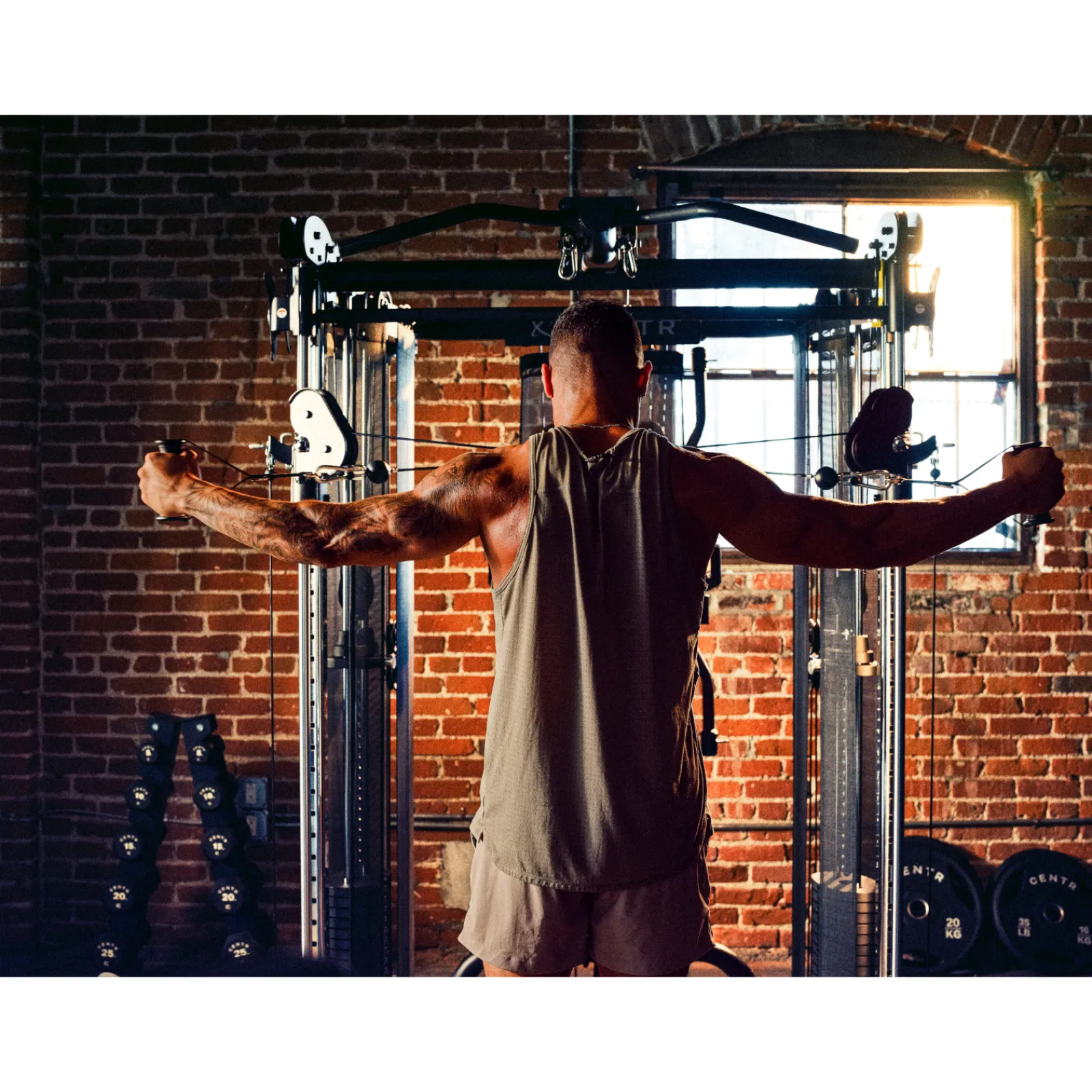 Inspire Kraftstation|Kabelzugstation|Kraftstation SF6 Smith Functional Trainer inkl. Standard-Zubehör