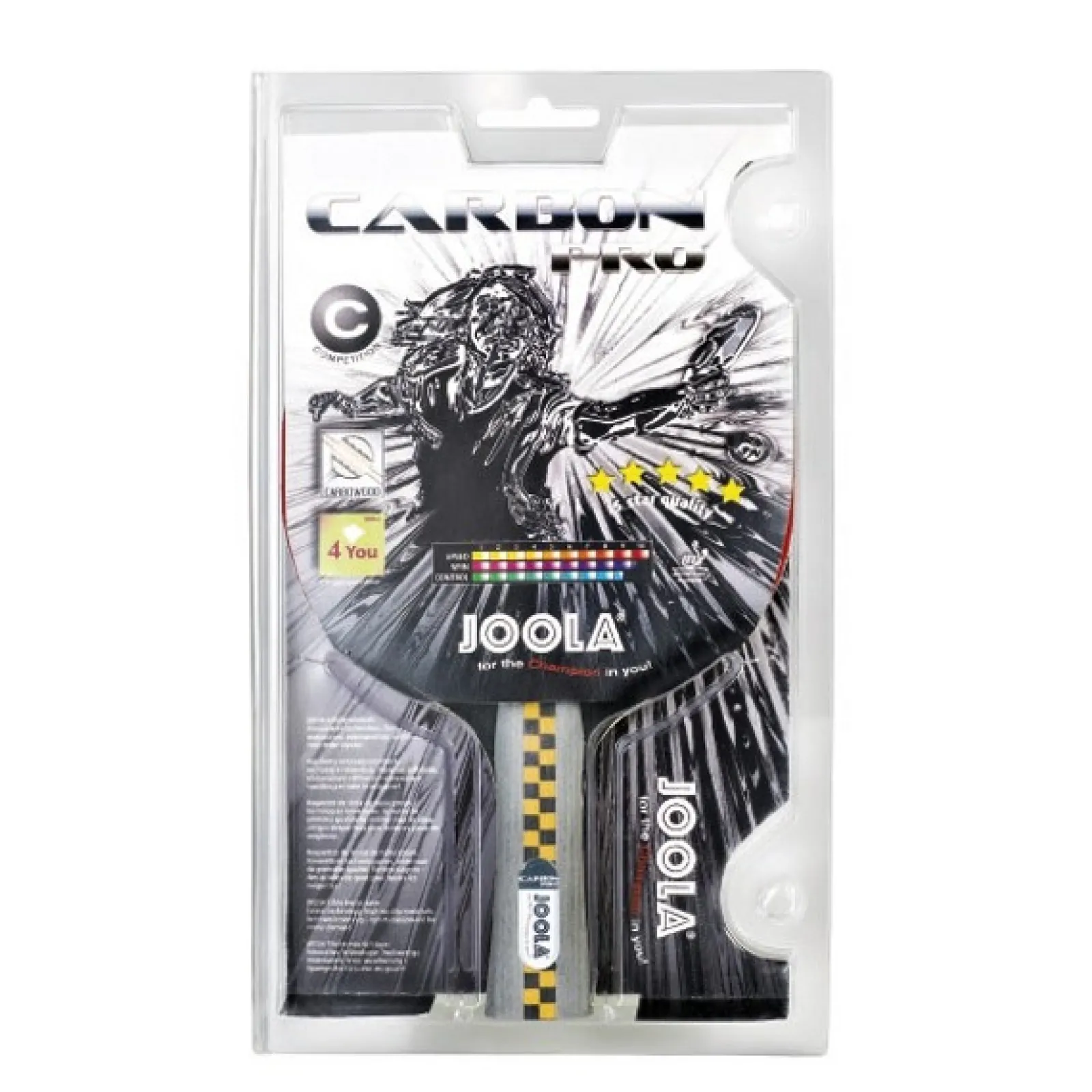 Joola Tischtennisschläger|Tischtennisschläger Carbon Pro