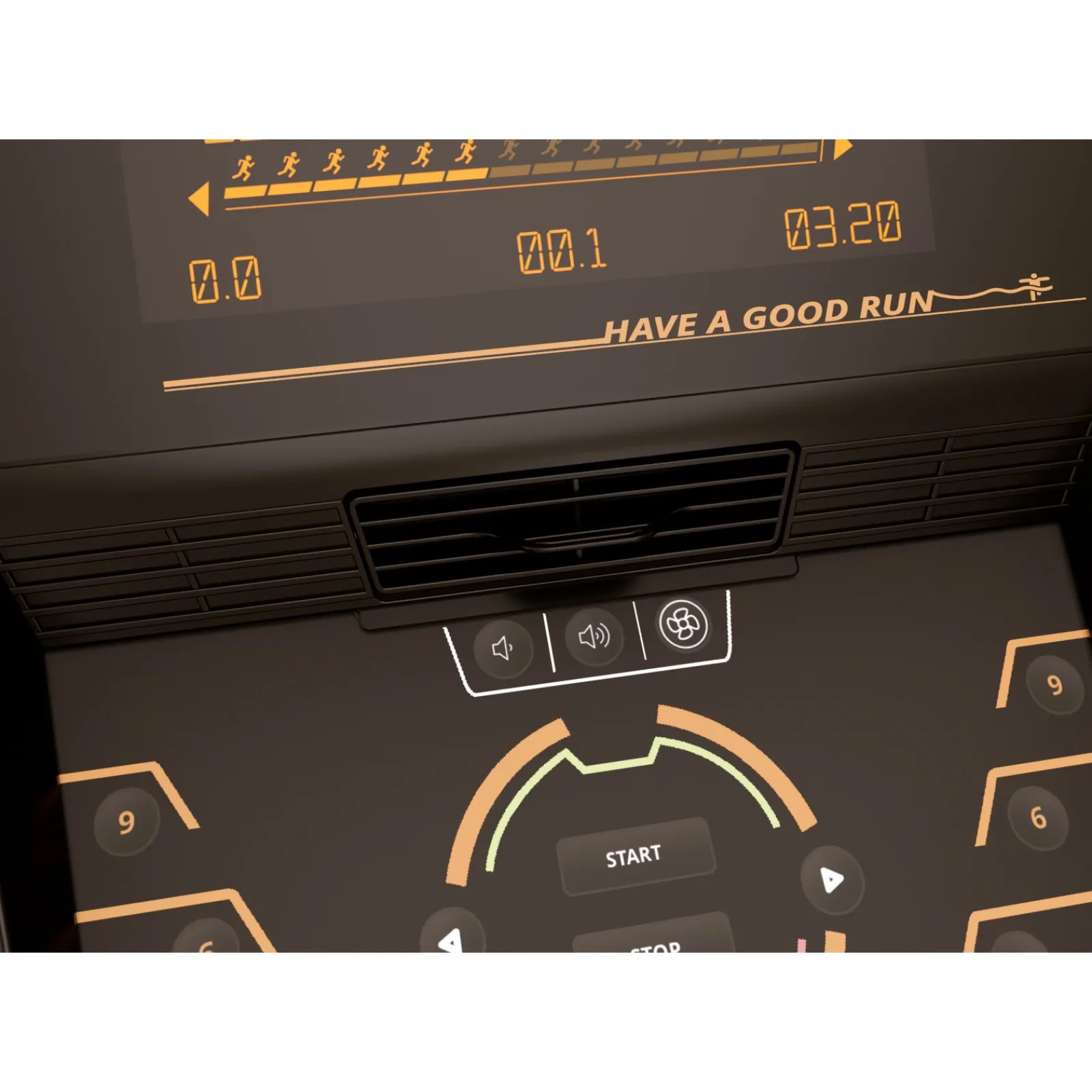 Kettler Laufband|Laufband Alpha Run 800 K-TM1040-100