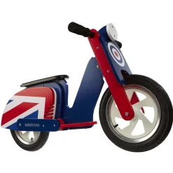 Kiddimoto Spielfahrzeuge|Laufrad Scooter Retro (Ausstellungsstück) Pink Stripe