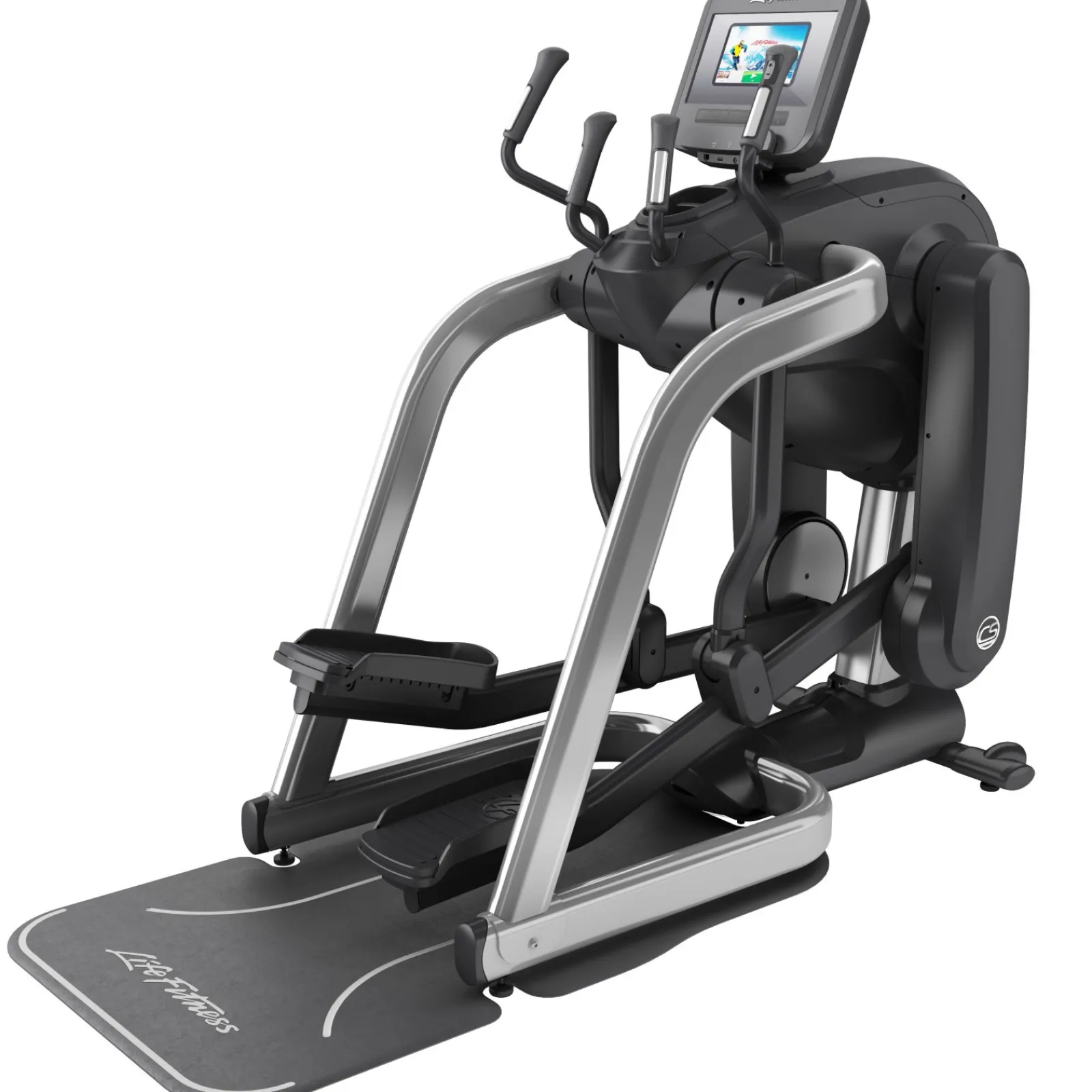 Life Fitness Crosstrainer|Crosstrainer Platinum Club Series Discover SI FlexStrider (Ausstellungsstück) Arctic Silver