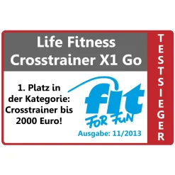 Life Fitness Crosstrainer|Crosstrainer X1 Go deutsche Konsole