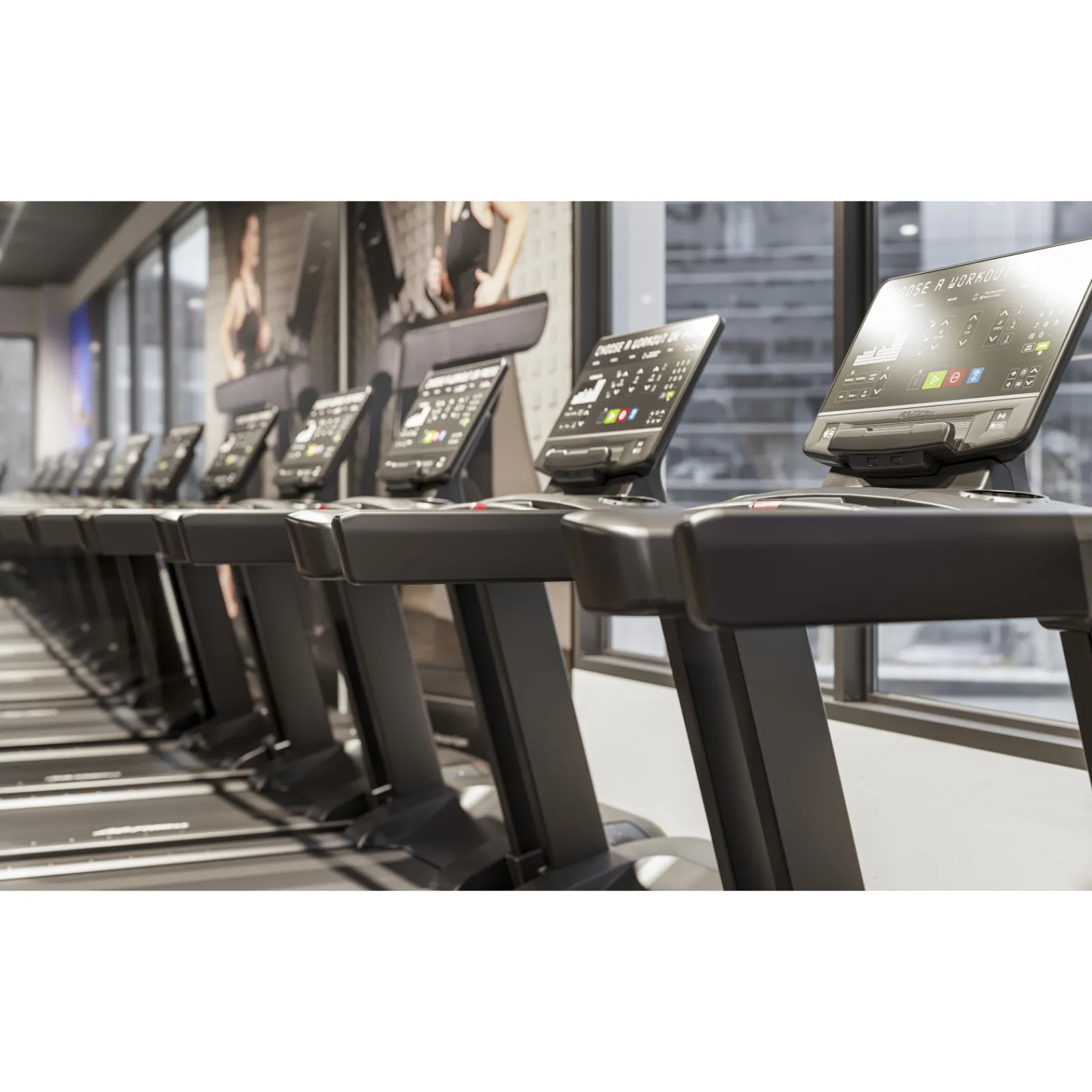 Life Fitness Laufband|Laufband Aspire Serie SE4 16" Konsole