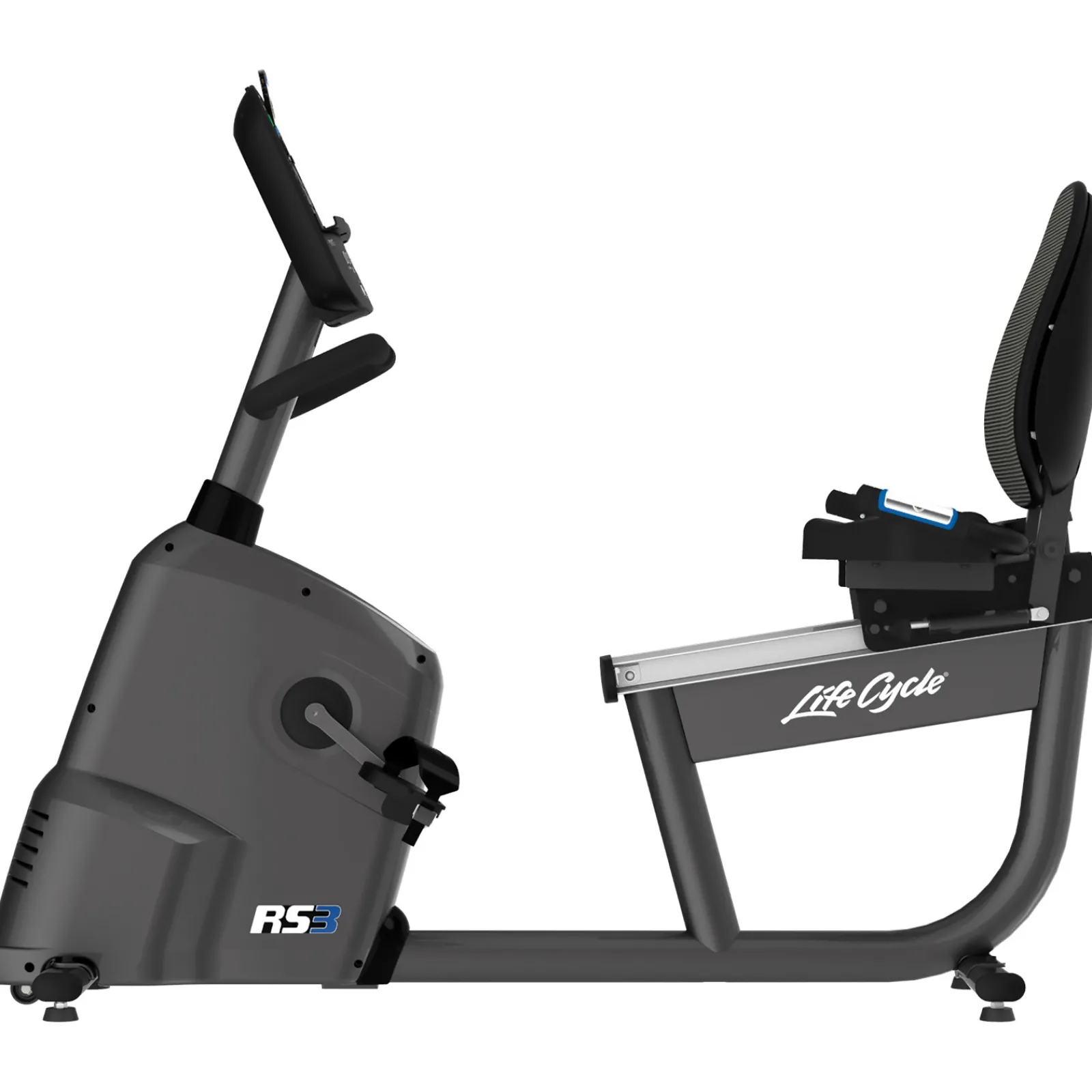 Life Fitness Ergometer|Liegeergometer|Liegeergometer RS3 Go deutsche Konsole