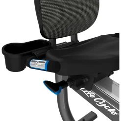 Life Fitness Ergometer|Liegeergometer|Liegeergometer RS3 Go deutsche Konsole