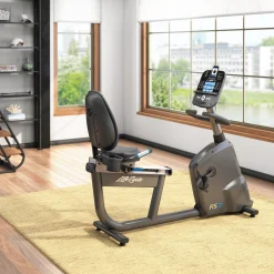 Life Fitness Ergometer|Liegeergometer|Liegeergometer RS3 Go deutsche Konsole