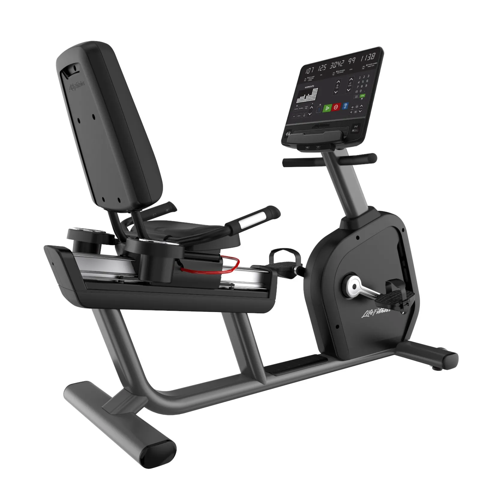 Life Fitness Ergometer|Liegeergometer|Liegeergometer Club Series+ SL-Konsole