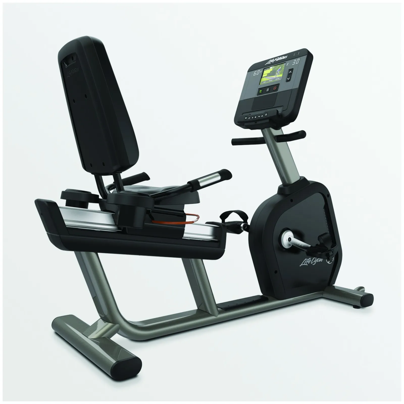 Life Fitness Ergometer|Liegeergometer|Recumbent Lifecycle Club Series Plus (Ausstellungsstück)