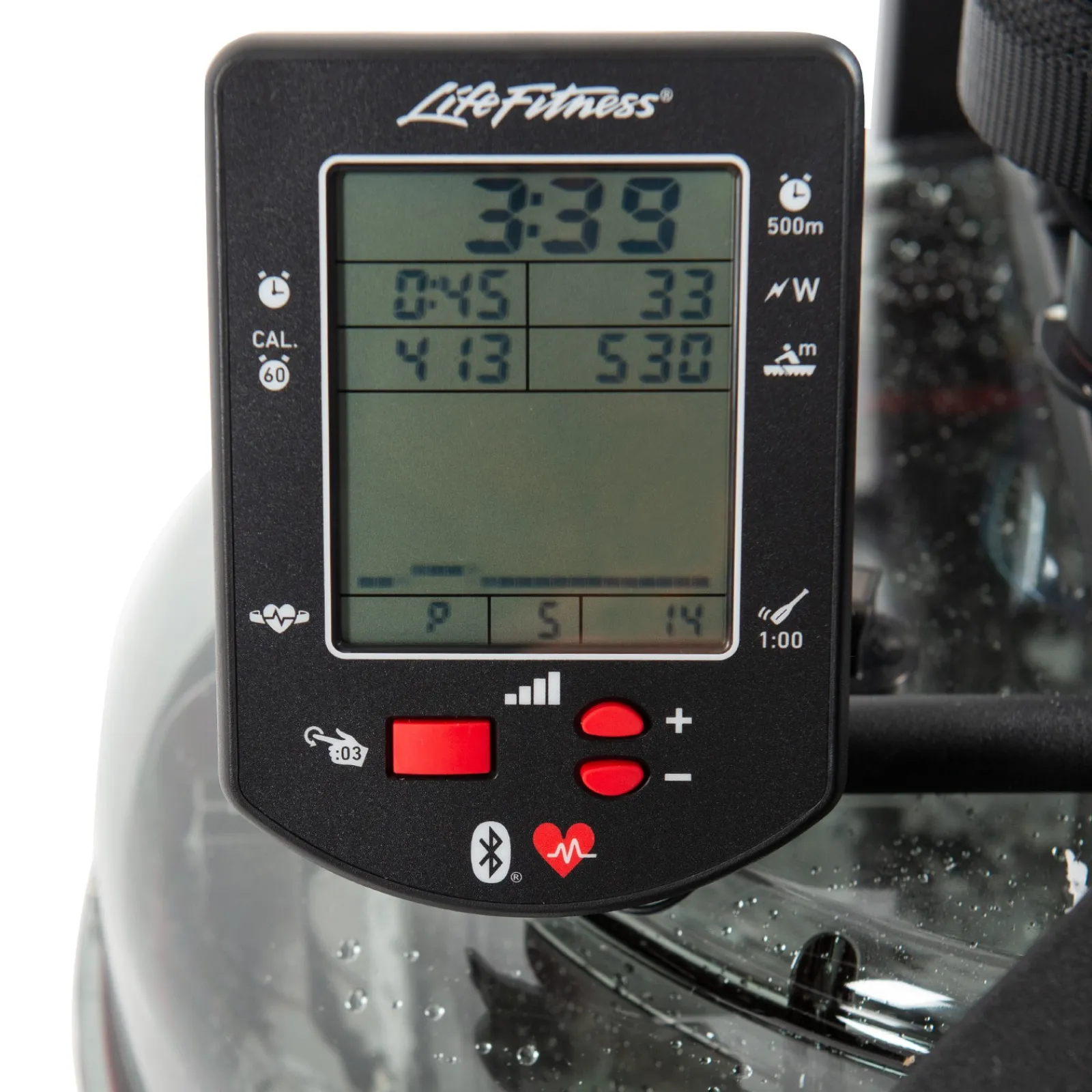 Life Fitness Rudergerät|Rudergerät Row HX dunkel braun