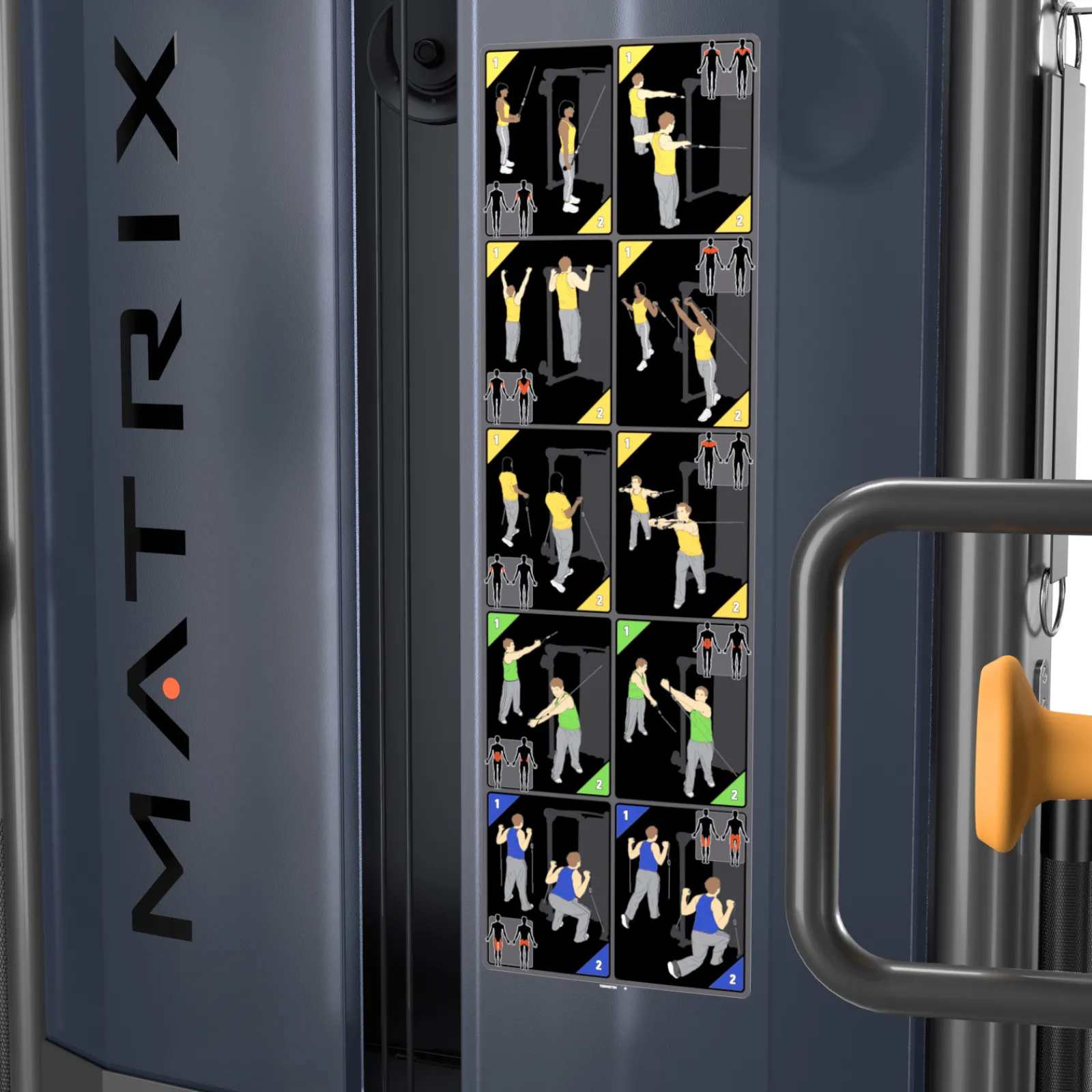 Matrix Kraftstation|Kabelzugstation|Kabelzugstation FTR30 Functional Trainer Standard: 136 kg