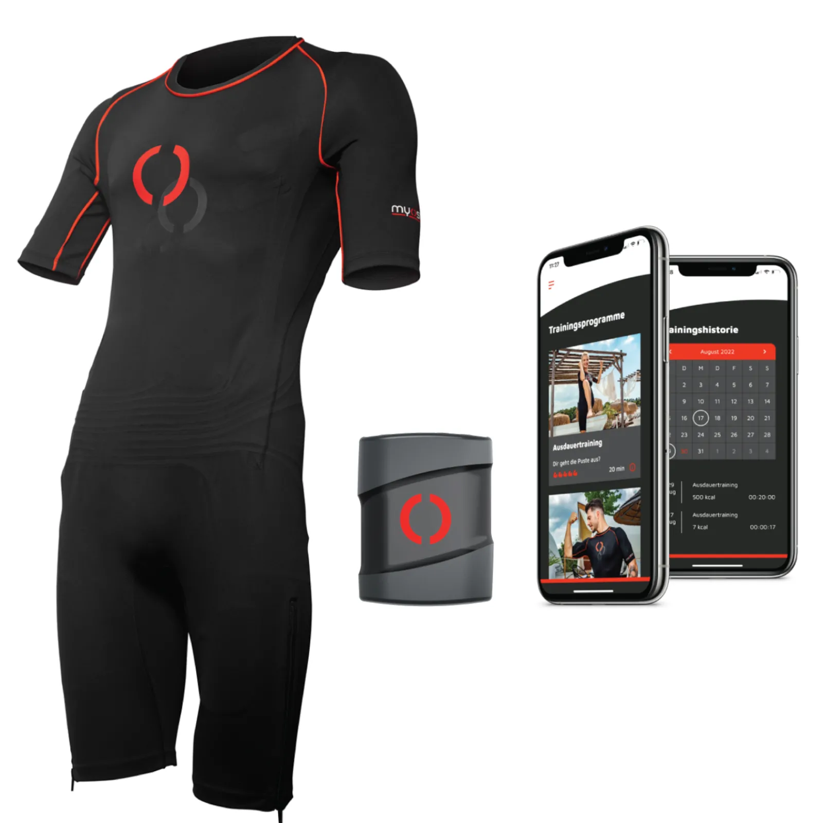 Myostyle Muskelstimulator|Muskelstimulator|Muskelstimulator Komplett-EMS-Trainingsset XS Unisex
