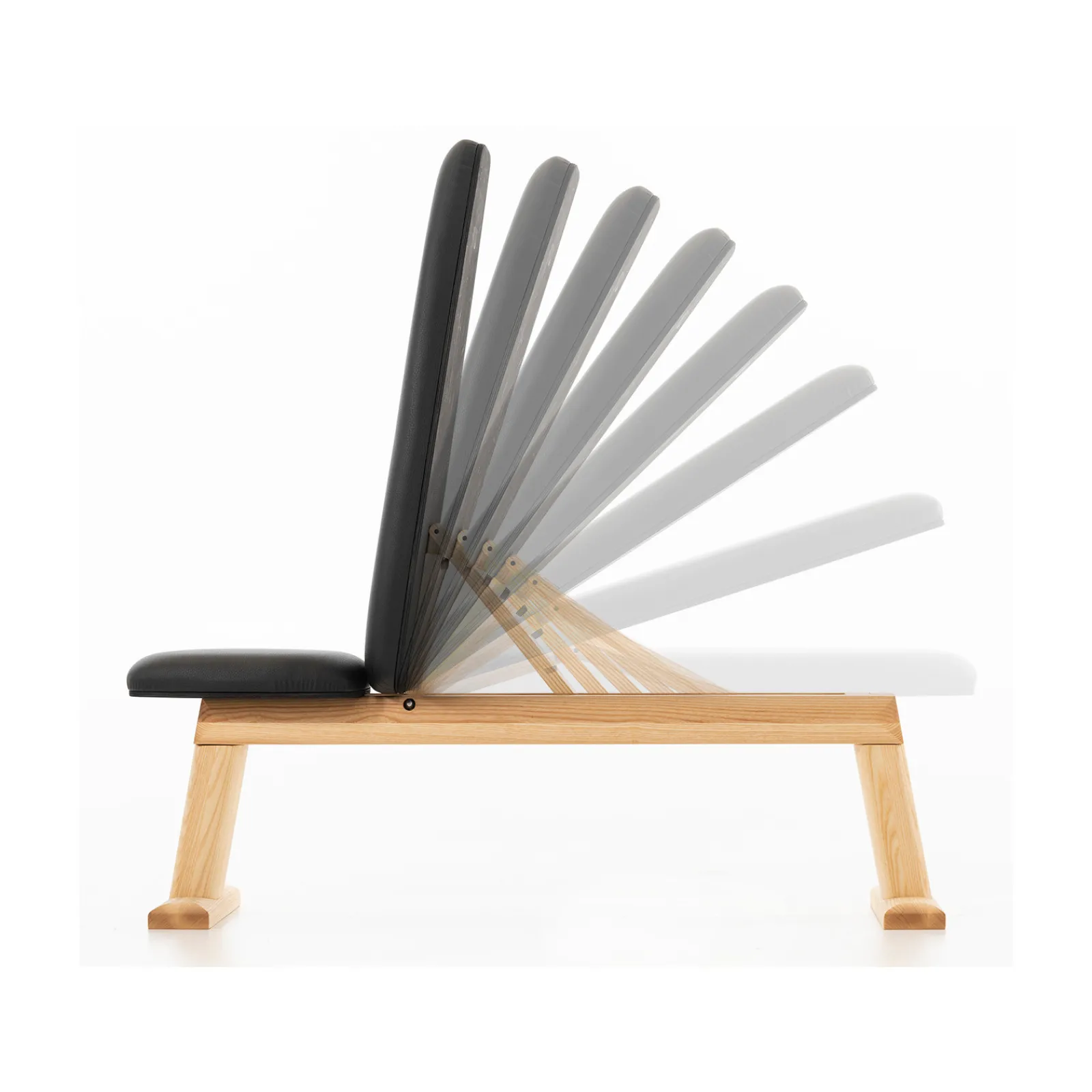 NOHRD Hantelbank|WeightBench Hantelbank Shadow Kunstleder