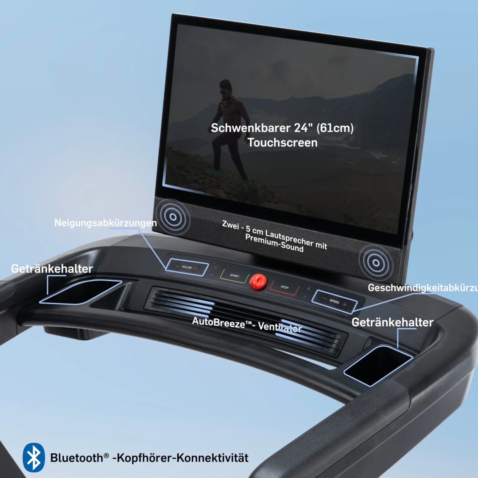 NordicTrack Laufband|Laufband Commercial 2450 NT-NTL19125-INT