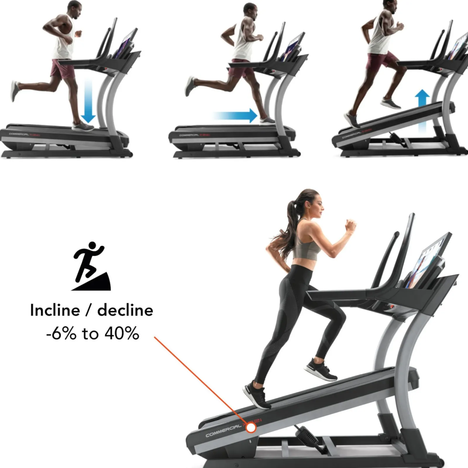 NordicTrack Laufband|Laufband Incline X32i (Ausstellungsstück) (Ausstellungsstück)