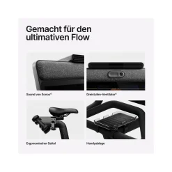 Peloton Indoor Bike|Peloton|Cross Training Bike+ Powered by IQ PL-BA06-DC06