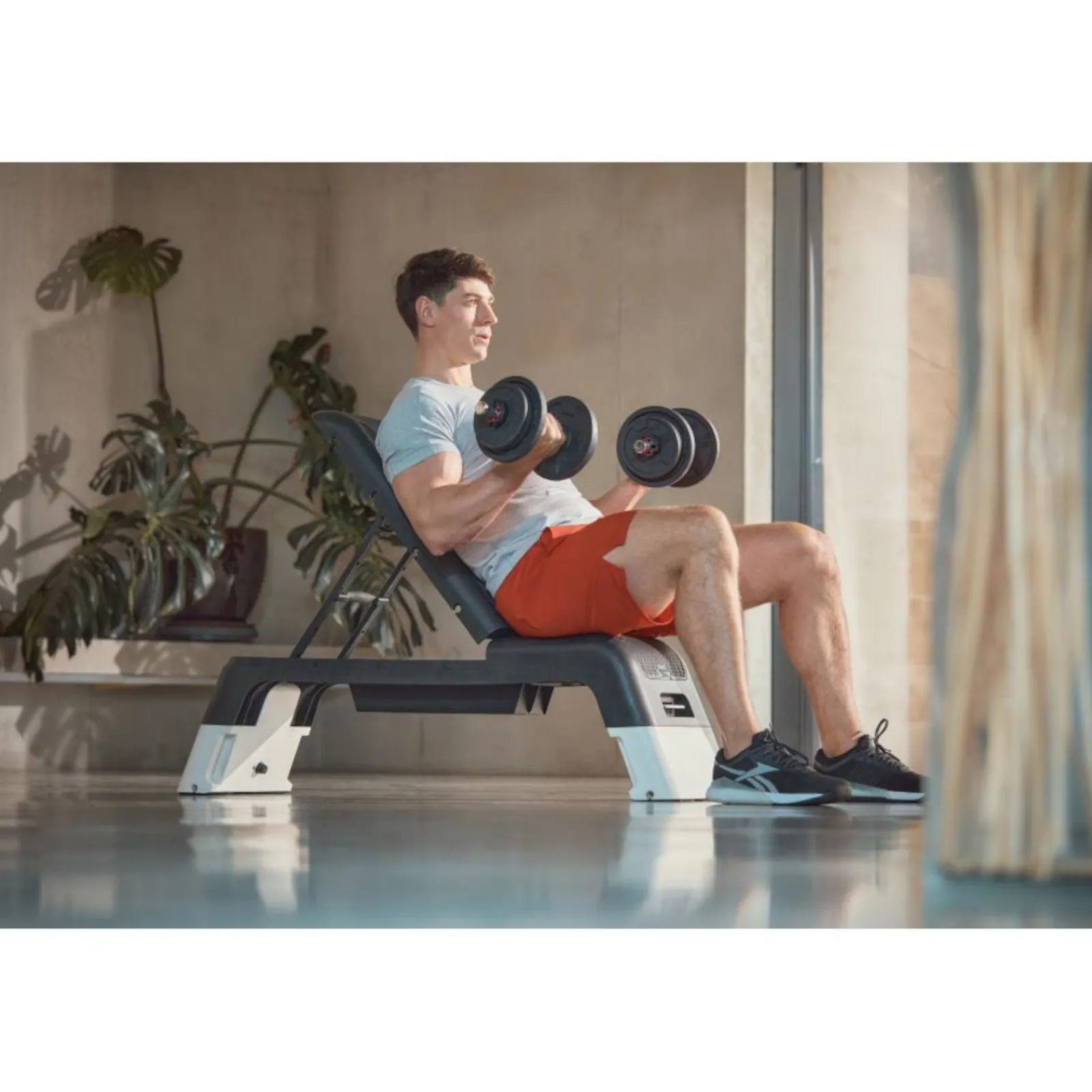 Reebok Stepper|Step Board The Deck schwarz-rot