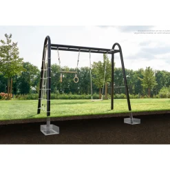 Salta Outdoor-Spielgeräte|Klettergerüst PlayFit Monkeybar Rahmen L ohne Zubehör