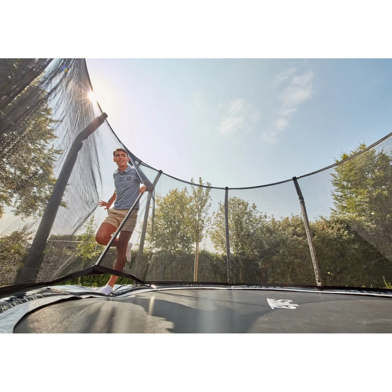 Salta Trampolin|Trampolin First Class grün