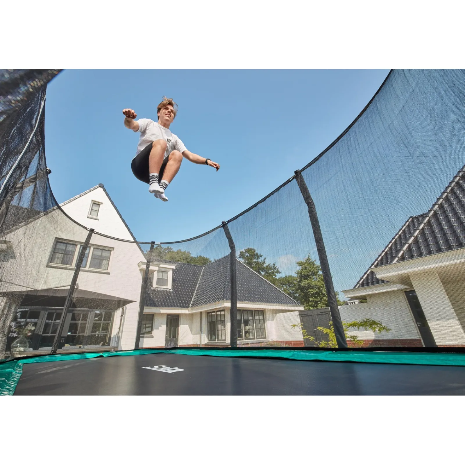 Salta Trampolin|Trampolin First Class grün