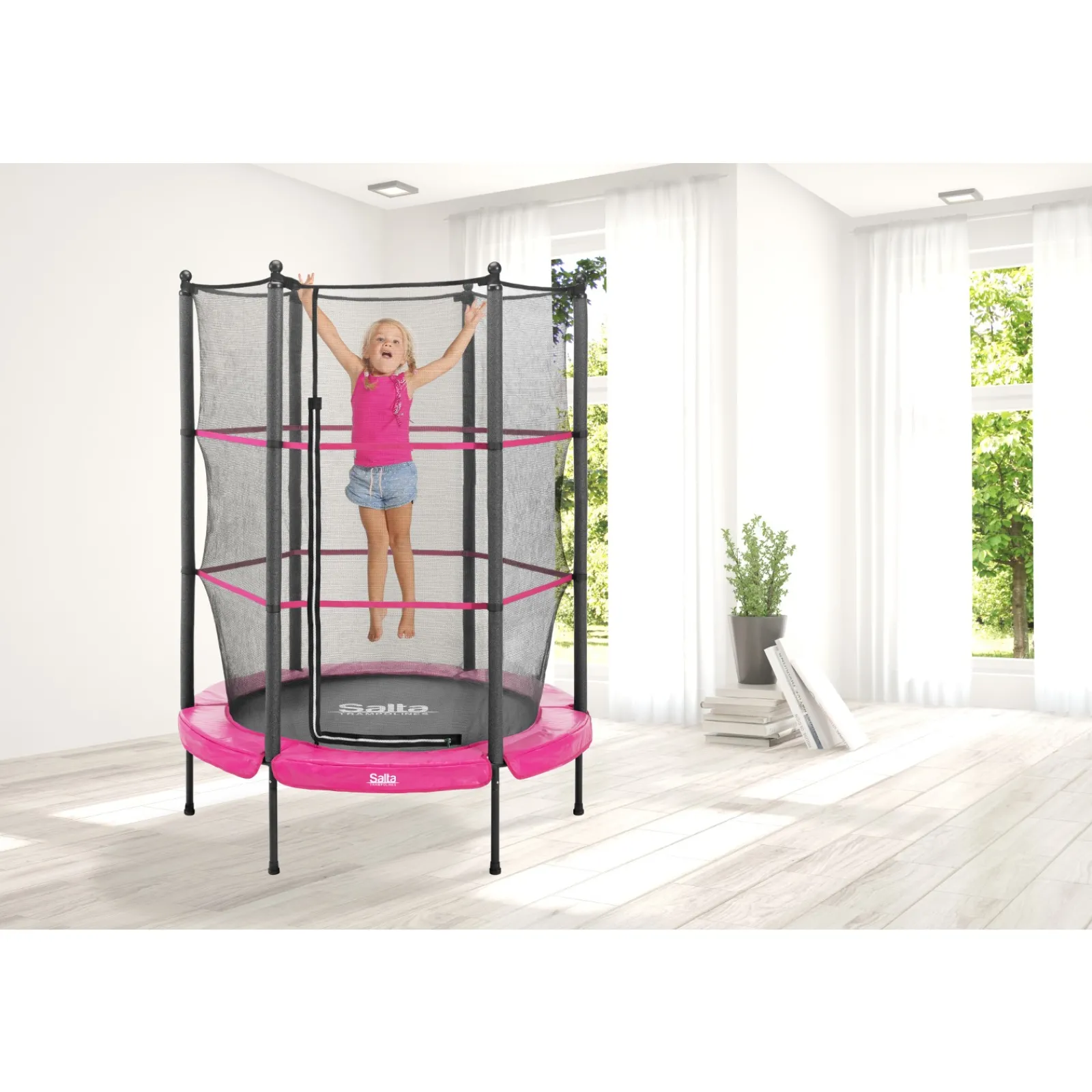 Salta Trampolin|Outdoor-Spielgeräte|Trampolin Junior schwarz