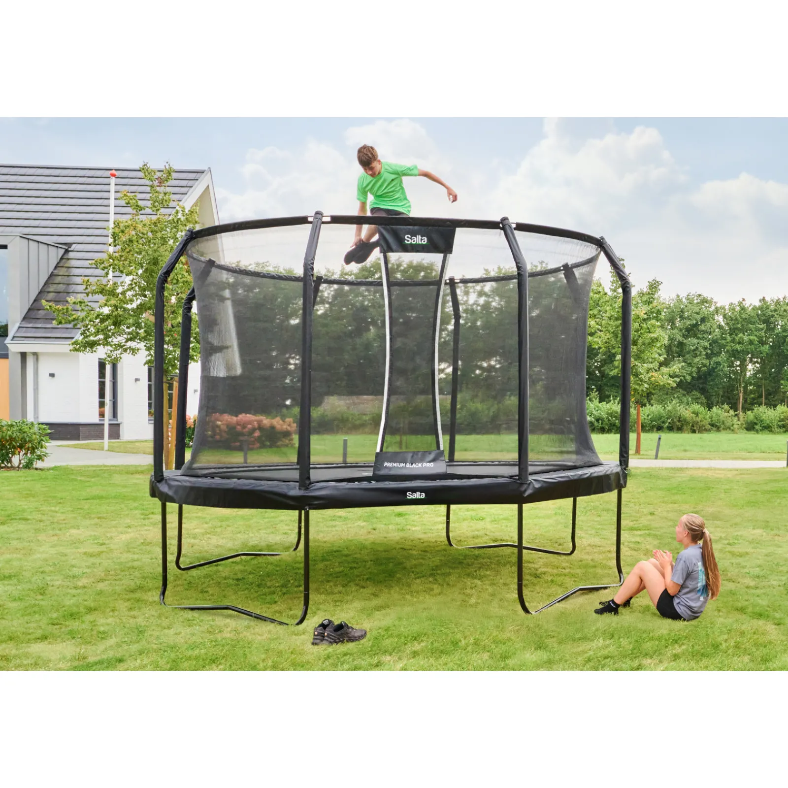 Salta Trampolin|Trampolin Premium Black Pro 260 cm