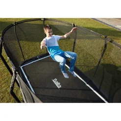 Salta Trampolin|Trampolin Premium Black rechteckig 214 x 153 cm