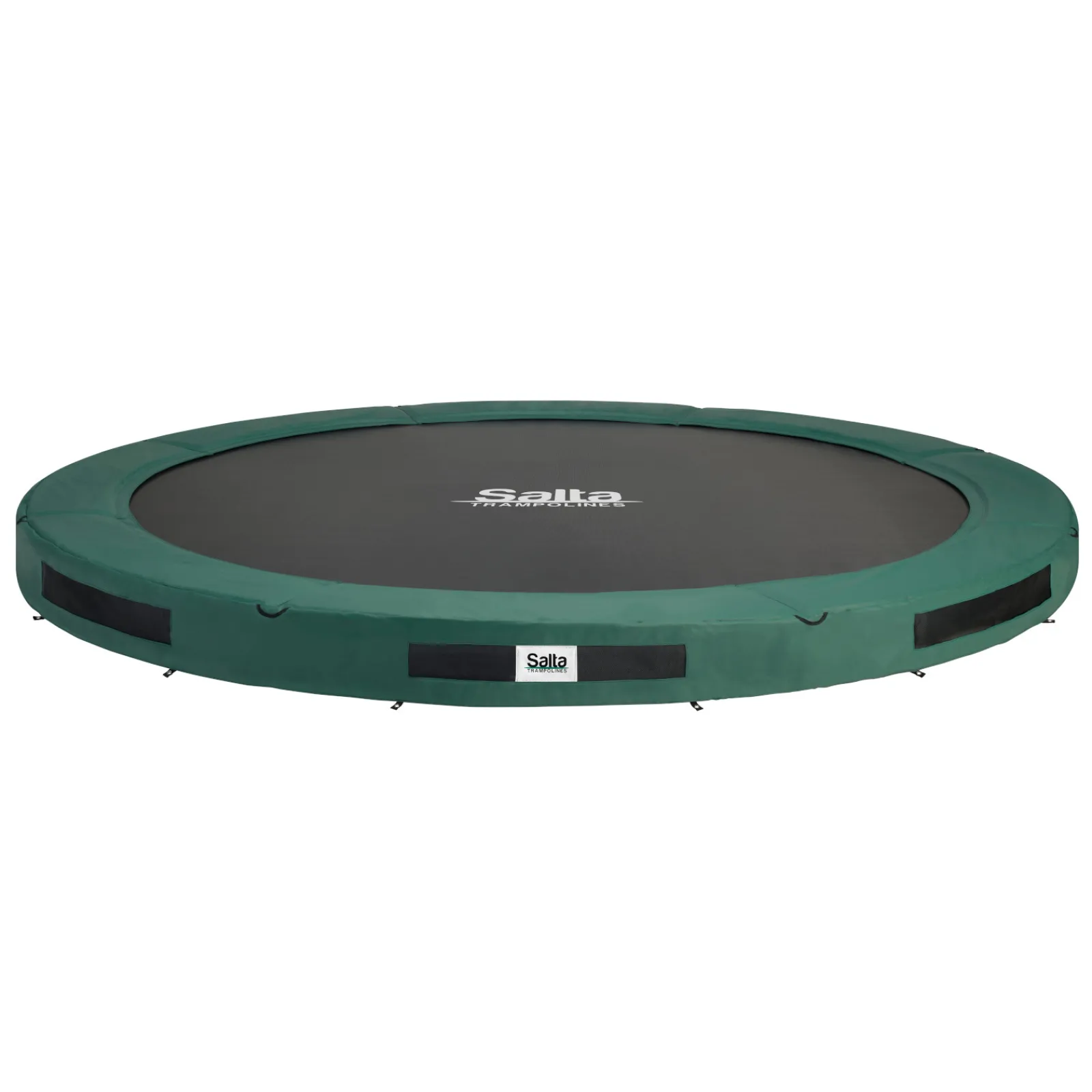Salta Trampolin|Trampolin Premium Ground (Ausstellungsstück) 251 cm inkl. Sicherheitsnetz schwarz