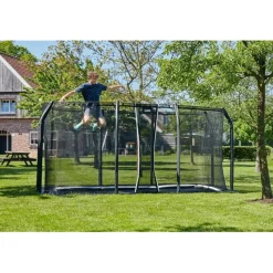 Salta Trampolin|Trampolin Royal Baseground rechteckig inkl. Netz 214 x 305 cm