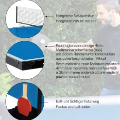 Schildkröt Outdoor-Tischtennisplatte|Outdoor Tischtennisplatte SpaceTec