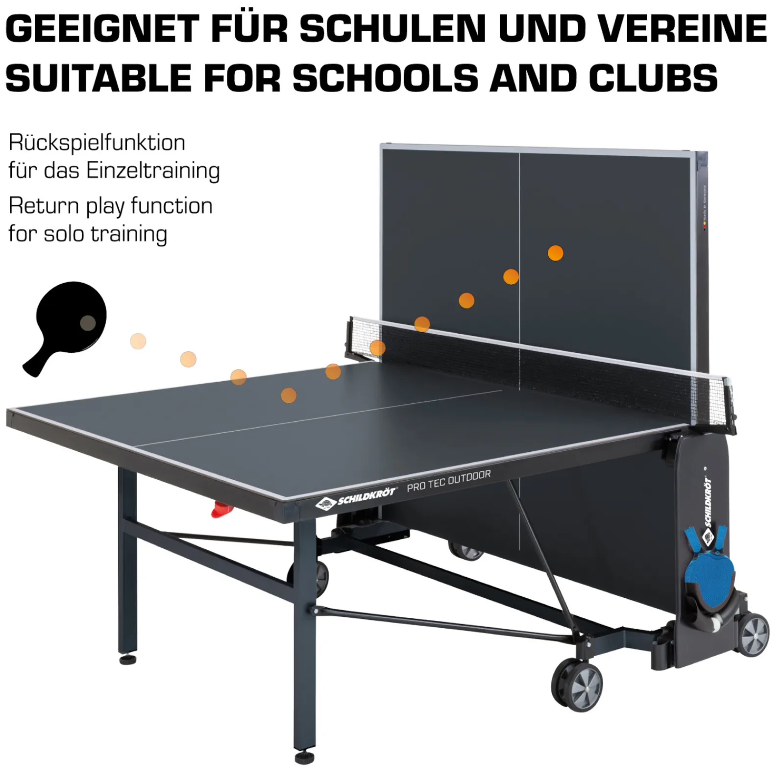 Schildkröt Outdoor-Tischtennisplatte|Outdoor Tischtennisplatte ProTec