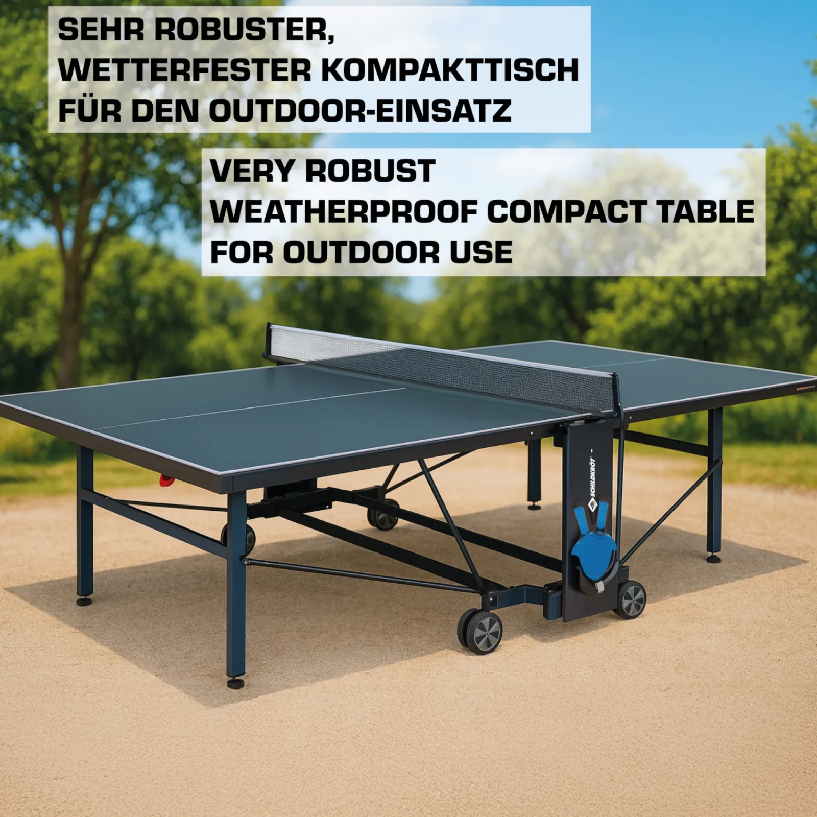 Schildkröt Outdoor-Tischtennisplatte|Outdoor Tischtennisplatte ProTec
