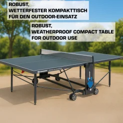 Schildkröt Outdoor-Tischtennisplatte|Outdoor Tischtennisplatte PowerTec inkl. Zubehör-Set