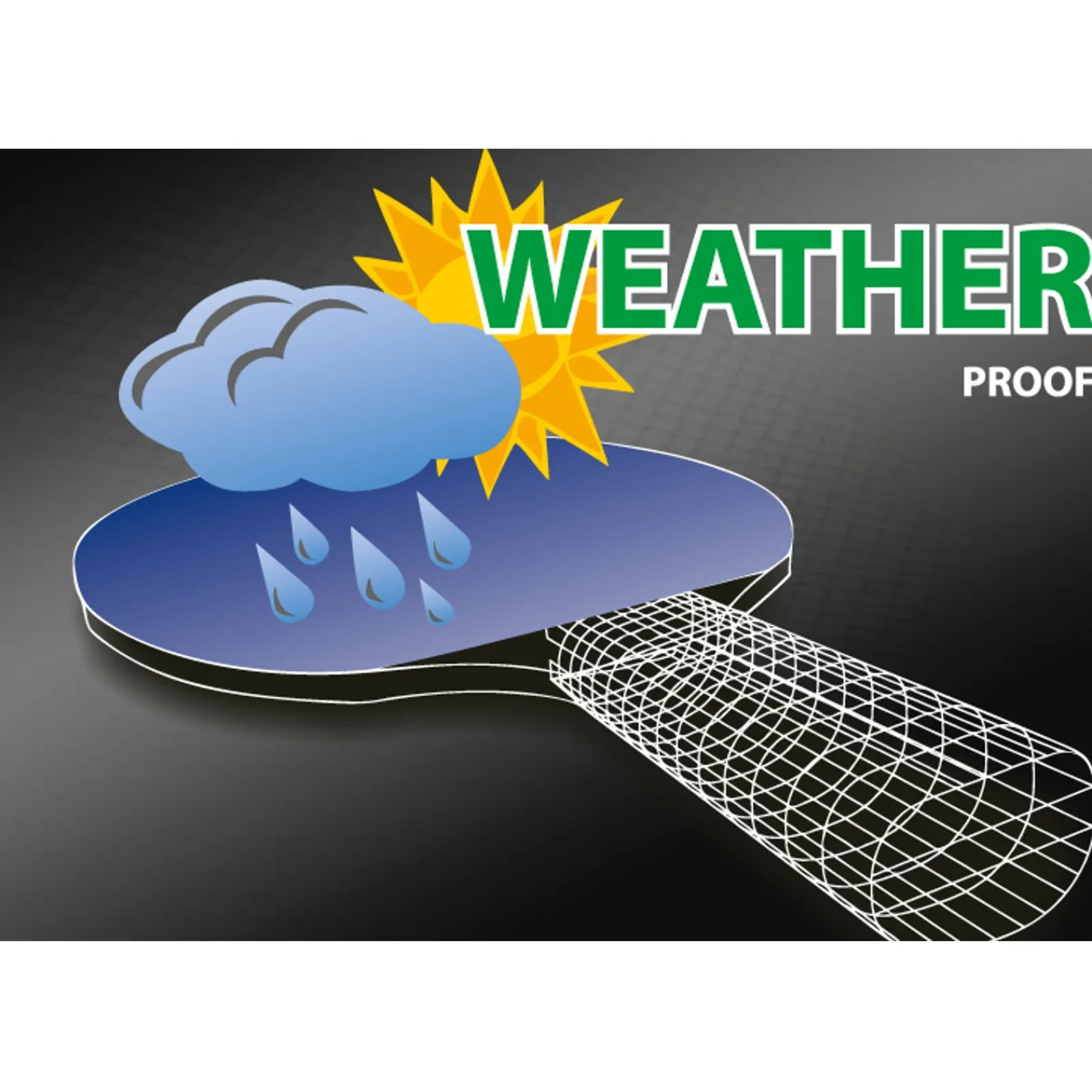 Schildkröt Tischtennisschläger|Tischtennisschläger Alltec Hobby All Weather konkav